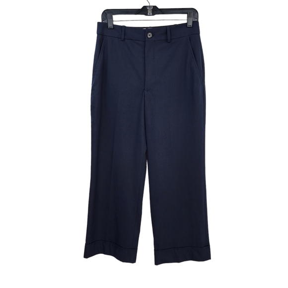 Zara Women's Turn Up Hem Trouser Pants - S - Picture 2 of 6